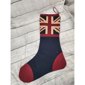 Union Jack British England Britain Flag Hanging Christmas Stocking Extra Large